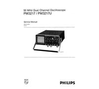 Servizio Manuale di Istruzioni per Philips Pm 3217