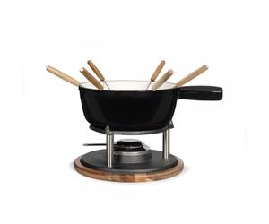 Servizio per fonduta 6 forchette Crema - MEN426C