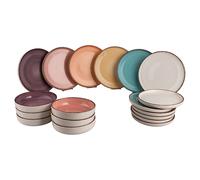Servizio piatti 18 pezzi, Baita Modern Acquerello