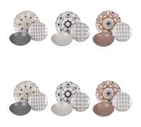 Servizio piatti 18 pezzi in porcellana, 3 posti tavola diversi, Bohemienne