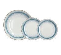 Servizio Piatti 18 pezzi Oasi Blu per 6 Persone in Porcellana Tognana