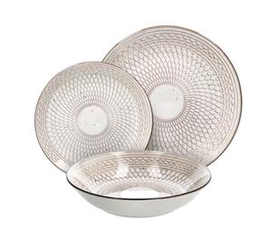 Servizio piatti 18 pezzi Porcellana Linea Shanty Tognana