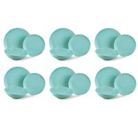 Servizio piatti 18 pezzi tiffany Fade Carioca