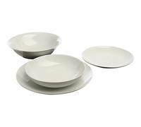 Servizio Piatti 19 Pezzi Metropolis con insalatiera 6 Persone Porcellana Tognana