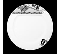 Servizio piatti ceramica INDIVIA Ettore Sottsass MEMPHIS Milano Group made...