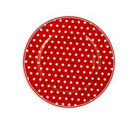 Servizio piatti da dessert Isabelle Rose a pois Shabby chic porcellana 6pz 5103