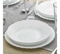 Set piatti Prima in vetro opale, 18 pezzi