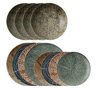 ARTHUR KRUPP - Set 12 Pezzi Servizio Piatti Tavola Nature Essence Porcellana