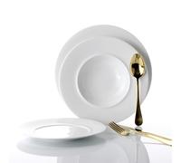 Servizio piatti in porcellana per 6 persone, 18 pezzi PLANET - Weissestal