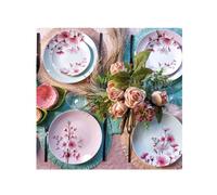 Servizio piatti per 6 persone Spring 18pezzi, Fade Maison