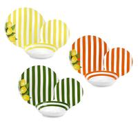 Servizio piatti porcellana Fade Lemon 18 pezzi