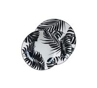 Servizio Piatti Porcellana Spiky Bianco 18 Pezzi, Moderno e di Design