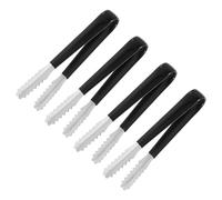 Servizio Pinze,4pz 6 Pollici - Acciaio Inox,Mini Zucchero Pinze(Argento)