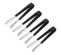 Servizio Pinze,4pz 7 Pollici - Acciaio Inox,Mini Zucchero Pinze(Argento) #2
