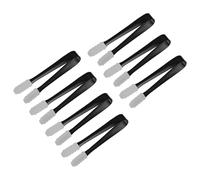 Servizio Pinze,7pz 5.3Pollici - Acciaio Inox con Silicone Testa,(Nero)