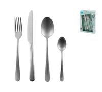 Servizio Posate 24 Pezzi Inox Austin Vintage Grigio Amefa