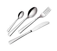 Servizio Posate 24 Pezzi LUX in acciaio inox 18/10 lucidatura a specchio 2,5 mm di spessore in confezione vetrina inox lucido