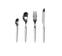 Servizio posate acciaio Zen 24pz beige