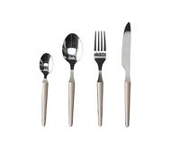 Servizio posate acciaio Zen 24pz crema