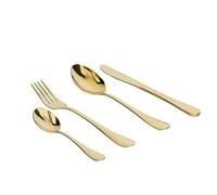 Servizio Posate da tavola Golden 24 pezzi. acciaio inox TOGNANA