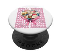 Servizio postale Lavoratore postale Donna Posta Lady Ufficio postale PopSockets PopGrip Adesivo