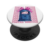 Servizio postale Lavoratore postale Donna Posta Lady Ufficio postale PopSockets PopGrip Adesivo