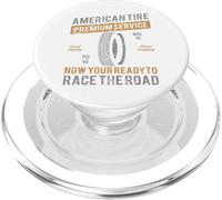 Servizio Premium American Tire Race The Road PopSockets PopGrip per MagSafe