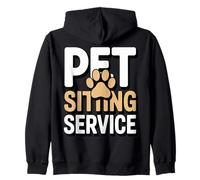 Servizio Professionale di Pet Sitter per Cani e Gatti Felpa con Cappuccio