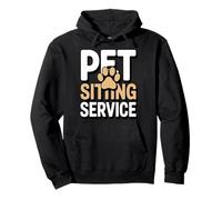 Servizio Professionale di Pet Sitter per Cani e Gatti Felpa con Cappuccio