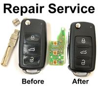 Servizio Riparazione per Audi A1 A3 S3 A4 S4 A6 A8 Tt Q7 Q5 Q3 3 Telecomando Key