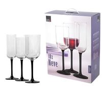 Servizio Royal Leerdam di 18 calici in vetro trasparente modello Neve