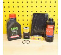 Servizio Set Clienti Ispezione Olio Motul 10w40 per : Kawasaki Z125 Ninja 125