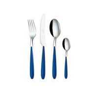 Servizio Set di Posate 24 Pezzi in Acciaio Eme Caribe Blu 55