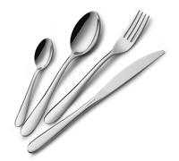 Servizio Posate 24 pezzi SEGNO INOX 18.10 EME in acciaio Lavabili in Lavastoviglie cromo