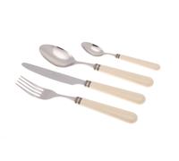 Servizio Set di Posate 24 Pezzi in Acciaio Inox Rivadossi Sandro Mistral Avorio