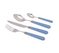 Servizio Set di Posate 24 Pezzi in Acciaio Inox Rivadossi Sandro Mistral Azzurro