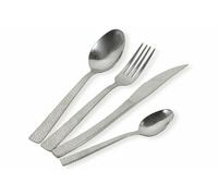 Servizio Set di Posate 24 Pezzi in Acciaio Lucido Silver VdE Tivoli 1996 Stone