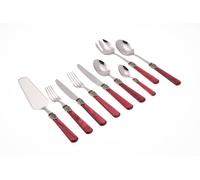 Servizio Set di Posate 75 Pezzi in Acciaio Inox Rivadossi Sandro Elena Bordeaux