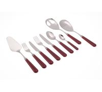 Servizio Set di Posate 75 Pezzi in Acciaio Inox Rivadossi Sandro Mistral Bordeaux