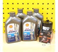 Servizio Set Olio K&n Shell 10w40 per Tutte le Ducati Modelli (Esterno Panigale)