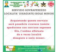 Servizio Sovrapprezzo Località Disagiate Isole Minori