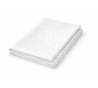 Servizio Tavola Tovaglia con Tovaglioli Fiandra di Cotone Damascata Bianco