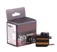 Servo analogico di plastica dell'ingranaggio di EMAX ES08A II 9g Micros Servo 1.8kg/Sec per gli aeroplani