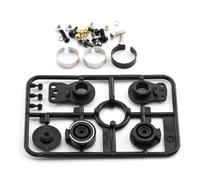 Servo Braccio di Sicurezza in Metallo ad Alta Coppia 51000 50473 for Tamiya XV01 XV02 TT02 Type-S TD2 M05 TB-03 1/10 RC Car Upgrade Parts(Zwart)