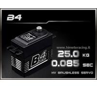 SERVO DIGITALE 25Kg B4 HIGH ALTO PROFILO BRUSHLESS POWER HD INGRANAGGI TITANIO