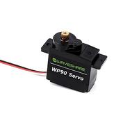 Servo Digitale da 2.3KG Servomotore PWM a 180° con Ingranaggi in Rame Servo ad Alta Coppia per Robotica, ecc. Dimensioni Compatte & Leggero (23.2×12.1×25.5 mm, 13g)