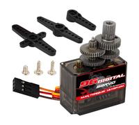 Servo Digitale - Servomotore RC 9G A Coppia Elevata A 180°, Interfaccia PWM, Involucro In ABS A Bassa Rumorosità | Robotica Drone Aereo Robot Barca, Adolescenti Principianti Hobbisti, Controllo Del Mo