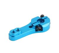 Servo Horn 12PCS Rosso/Blu 25T Standard Alluminio Servo Horn (Blu 25T Braccio)