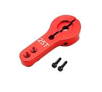 Servo Horn 18pcs 25T M3 Metallo RC Servo Braccio Horn (rosso)