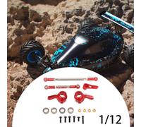 Servo Link Rod DIY Supply Assembly Tazza di sterzo in metallo per D96 MN78